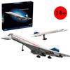 2083 детали 1:60 Сверхзвуковой пассажирский самолет Concorde Модель Строительные Блоки Креативные Кирпичики Игрушка Подарок на День Рождения Для Детей Взрослых
