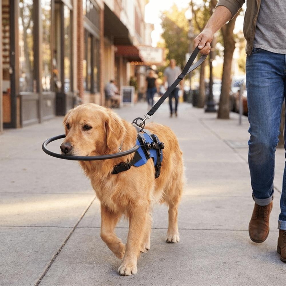Breathable Blind Dog Safety Bumper Reflective Blind Dog Harness Pet Collision Collar Pet Safety