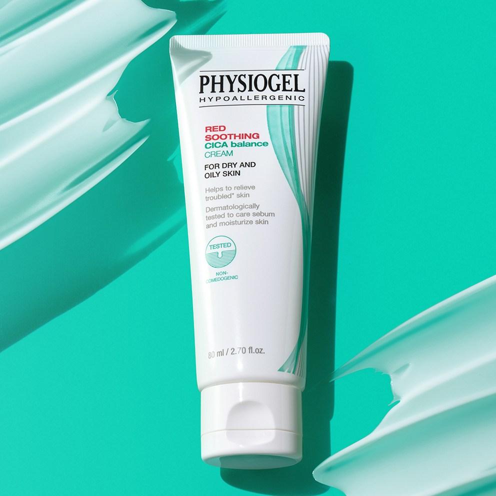 [Physiogel] Успокаивающий крем с цика-комплексом Red Soothing Cica Balance, 80 мл, 1 шт.