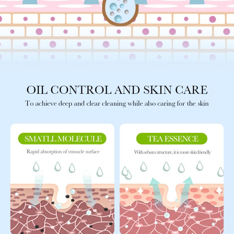 Очищающее средство для лица 150 г SADOER Green Tea Cleansing Peach Moisturizing Cleanser