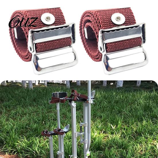 Practical Stilt Leg Strap Set 2Pcs Adjustable Nylon Band Straps Drywall Replacement For Stilts Part Fixation Kit