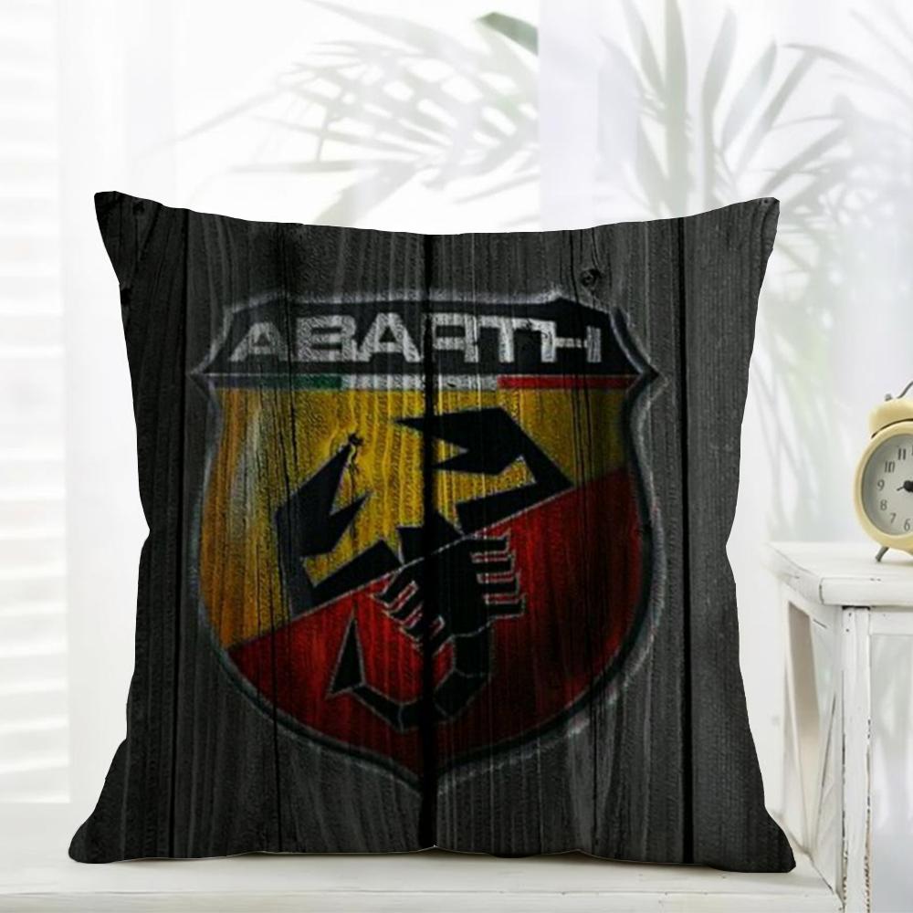 AAbarth Scorpion Cushion Cover Daily Washable Linen Pillowcase Soft for Sofa Bed Home Room Decor