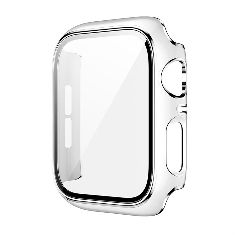 Чехол для Apple Watch 45мм 41мм 44мм 40мм 42мм аксессуары Защитное стекло для экрана iWatch series 9 7 8 5 6 SE 3 4