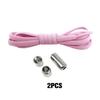 2 штуки Детские кроссовки шнурок однотонный шнурок для обуви многоразовый моющийся эластичный шнурок для обуви аксессуары для обуви