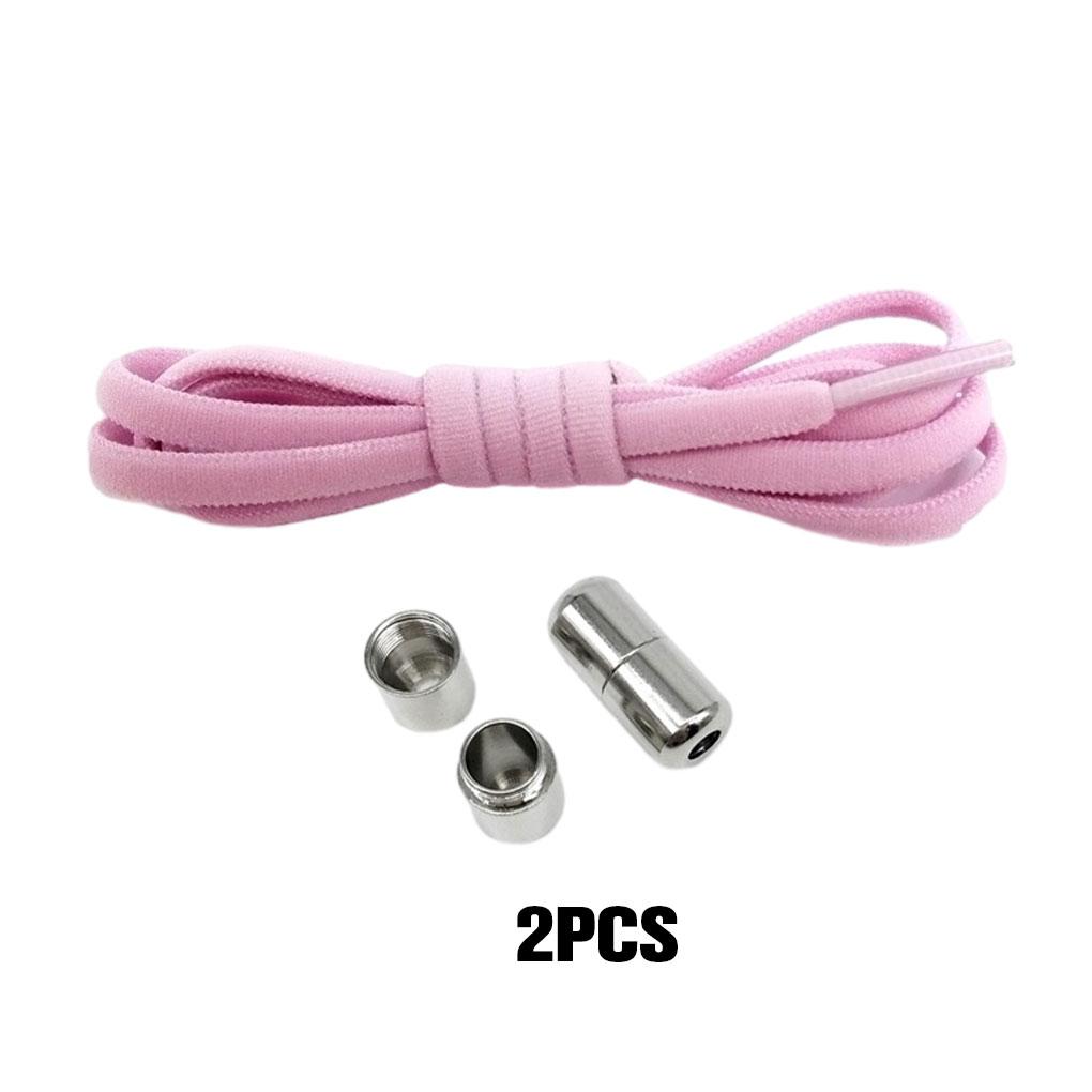 2 штуки Детские кроссовки шнурок однотонный шнурок для обуви многоразовый моющийся эластичный шнурок для обуви аксессуары для обуви