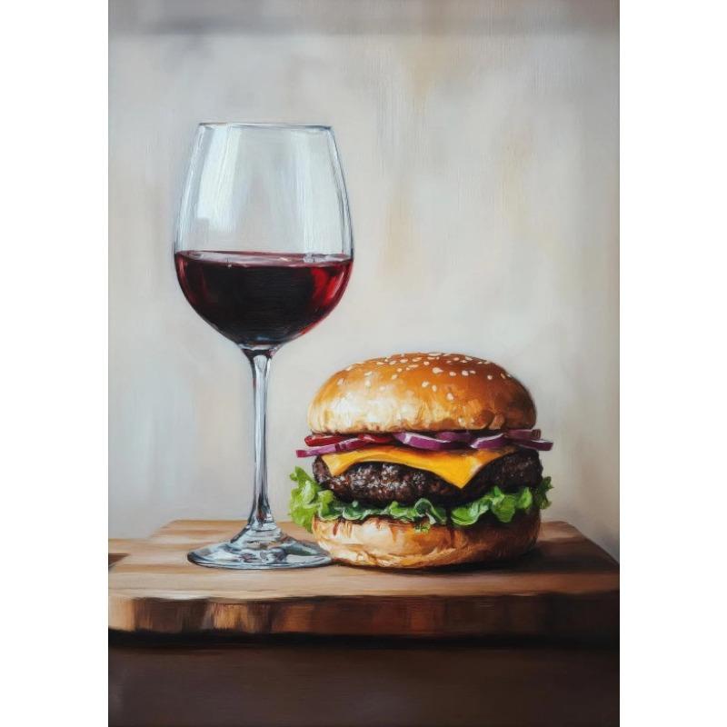 Еда Кухня Коктейль Вино Искусство Декор Печать на Холсте Постер Кухня Столовая Гостиная Эстетический Декор Стен Принты для Гурманов