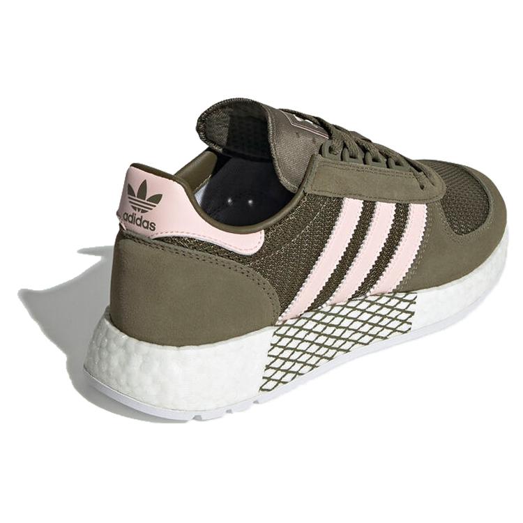 adidas Originals Маратонские технологичные кроссовки Коричневый/Зеленый/Розовый Женские EE4952