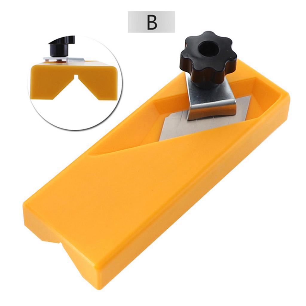 Инструмент для строгания гипсокартона Плоский квадратный инструмент для снятия фаски с кромки гипсокартона Ручной инструмент для деревообработки