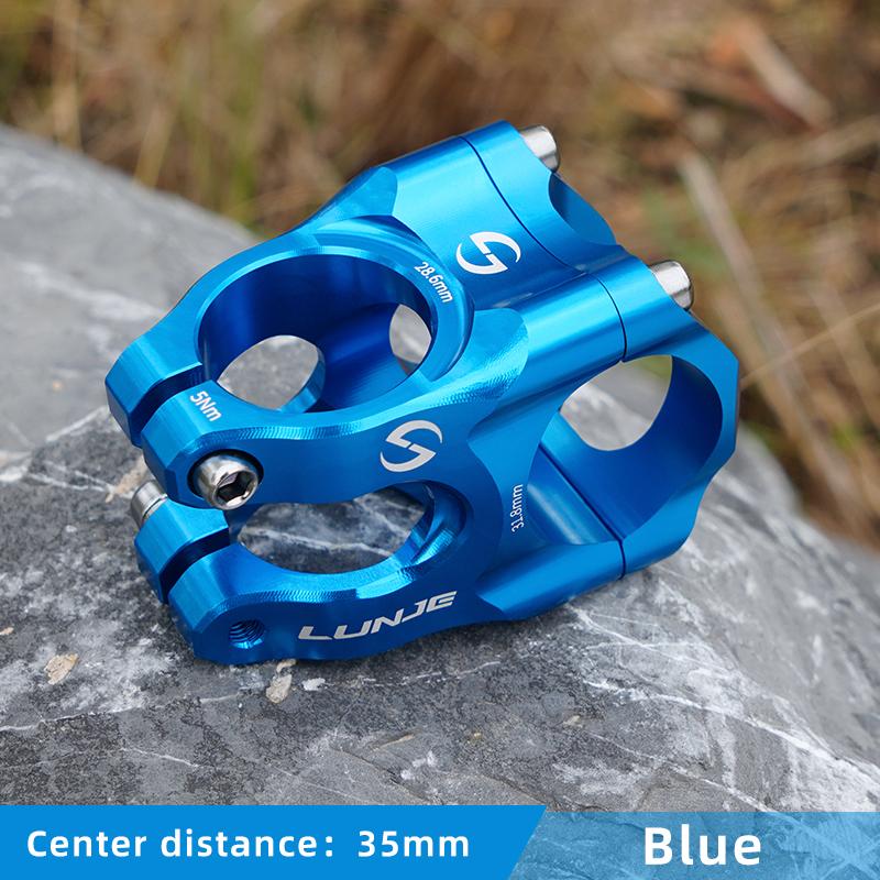 CNC Вынос руля для горного велосипеда 31,8 мм MTB Шоссейный велосипед Короткий Мощный Алюминиевый сплав Высокопрочный Подъемный