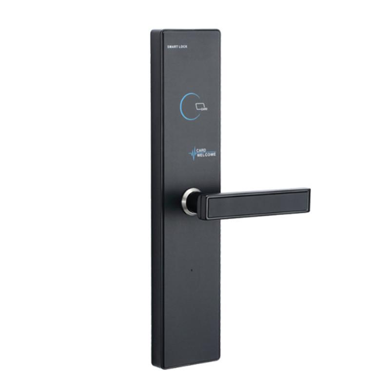 Smart Handle Door Lock Household Fingerprint Digital Lock Biometric Stainless Steel Door Lock