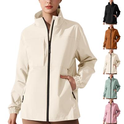 Женская однотонная полосатая дождевик на открытом воздухе плюс водонепроницаемый плащ с капюшоном ветрозащитный