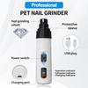 Тихий триммер для ногтей Silent Groom Pro, новый триммер для когтей собак 2025 года, USB-перезаряжаемый измельчитель когтей для домашних животных, триммеры для когтей собак, инструмент для ухода и шлифовки лап домашних животных