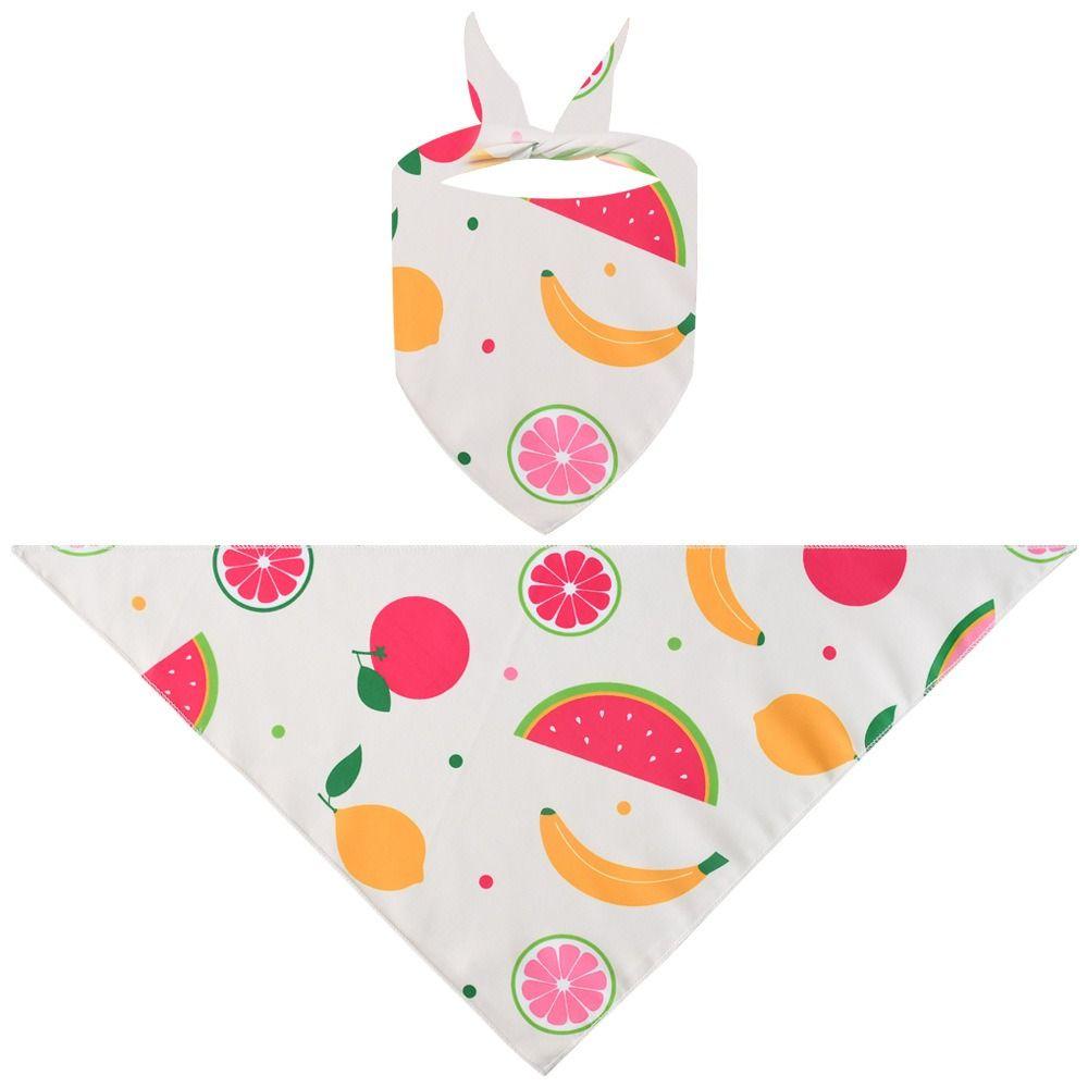 Washable Dog Scarf Cotton Cat Bibs New Pet Bandana Puppy
