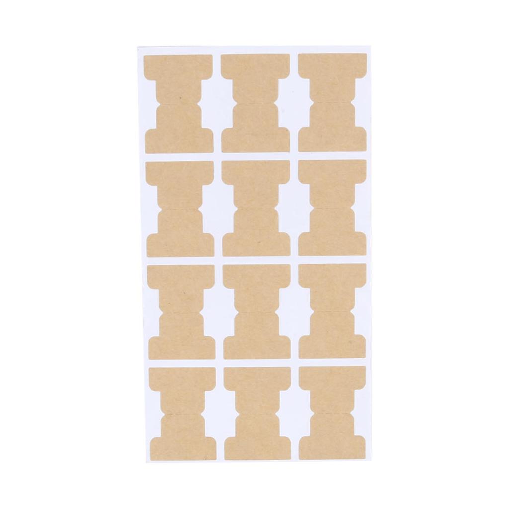 10 Sheet Index Label Paster Bookmark Stickers Easy Read Book Tabs Gold Stamping Tabs for Office School Notbook Journal Study Reading