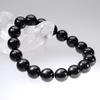 12 мм бусина черный турмалин браслет длина L LL камень рождения октябрь натуральный камень браслет молитвенные четки простые [Shinjuku Ginnokura] прибл.. 19.5см