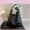 Stylish Pu Tote Bag For Women In Black And Brown Perfect For Casual Commuting