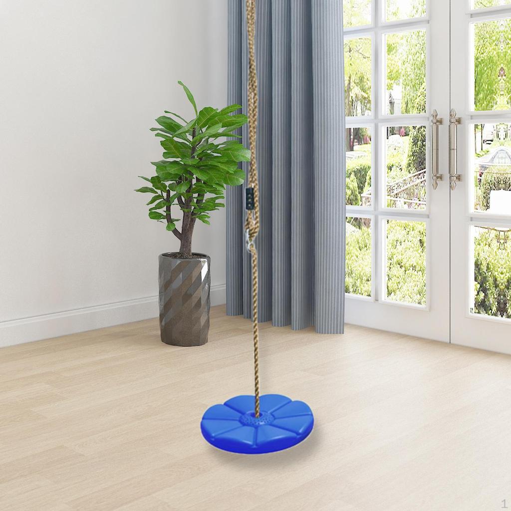 Disc Swing Set Durable Climbing Rope Tree for Outside Courtyard Garden