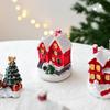 NUCHI Новогодний Фестиваль Мини-Елочка и Домик Санты Набор Украшений