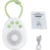 Rechargeable Sound Machine Baby Portable White Noise Maker, 20 Soothing Sounds for Better Sleep Relaxation (Blue)