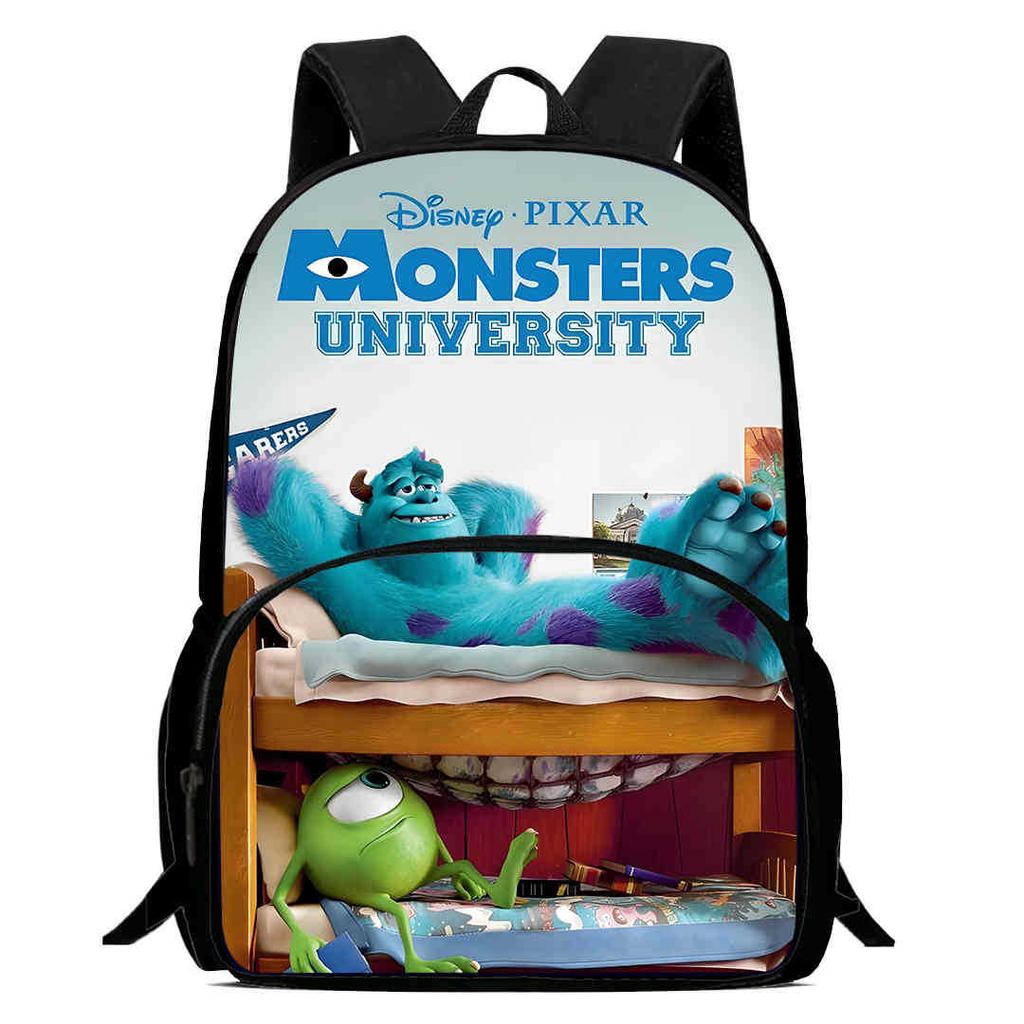 Школьный рюкзак Monsters Power Company Monsters, Inc, многофункциональный, из ткани Оксфорд, легкий, с изображением в высоком разрешении