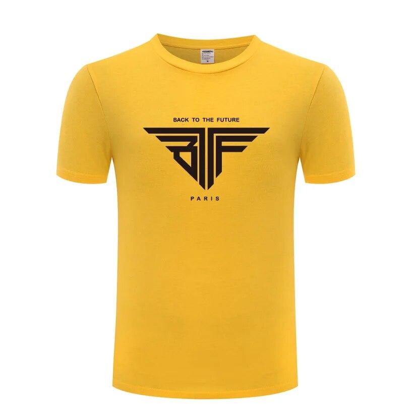 Back To The Future BTTF T Shirts Unisex Short Sleeve O Neck Cotton Unisex T-Shirt Cool Fashion Funny Streetwear Top Tee Big Size