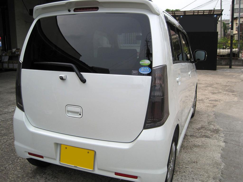 BRIGHTZ Smoked Tail Light Covers for Wagon R Stingray MH23S Compatible with and 23S MH Wagon R Stingrays [SMO-REA-143] MH23, 23, (Part Number 12680)