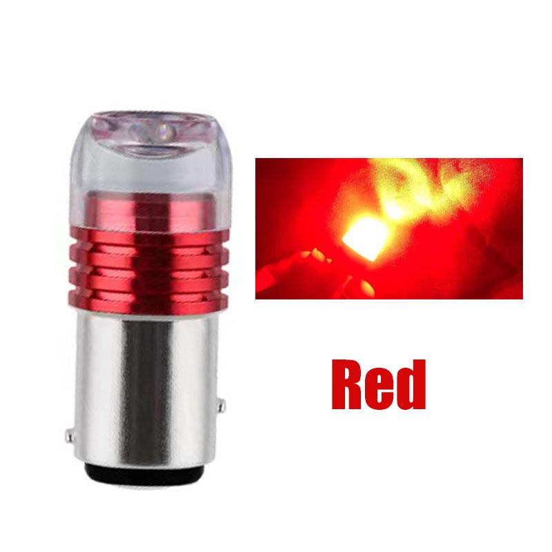 Автомобильный задний стоп-сигнал, мигающий светодиодный фонарь, мотоциклетная сигнальная лампа, красный более сильный свет, 12 В, светодиодный задний фонарь