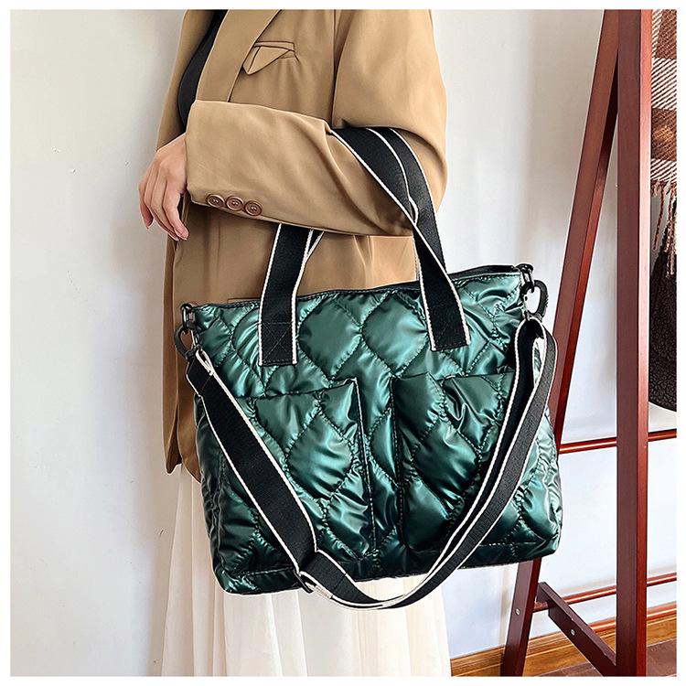 Хлопковая сумка для одежды, осенне-зимняя новая хлопковая сумка-мессенджер с вышитой нитью, модная яркая женская сумка, повседневная сумка