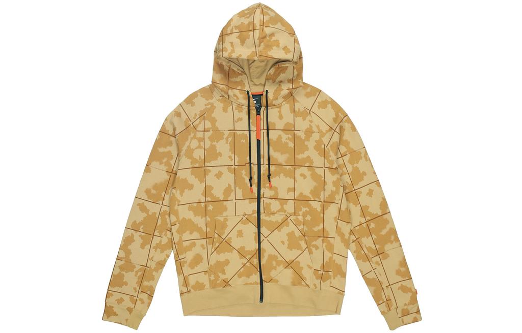 Nike Куртки Мужские Желтые С капюшоном Умеренные Другие AT3914-723