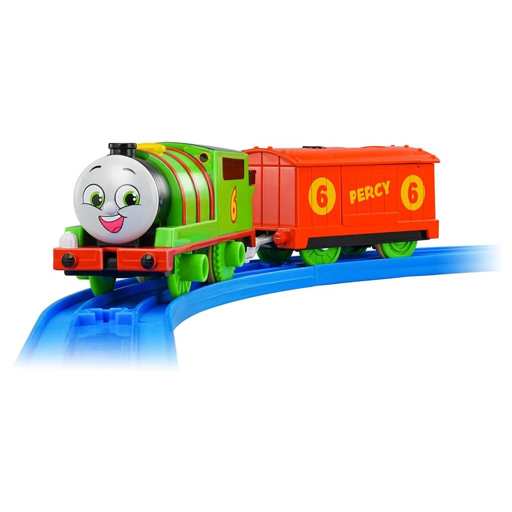 TAKARA TOMY Plarail Томас GOGO Томас Пой и Говори! Игрушечный поезд Перси для детей от 3 лет