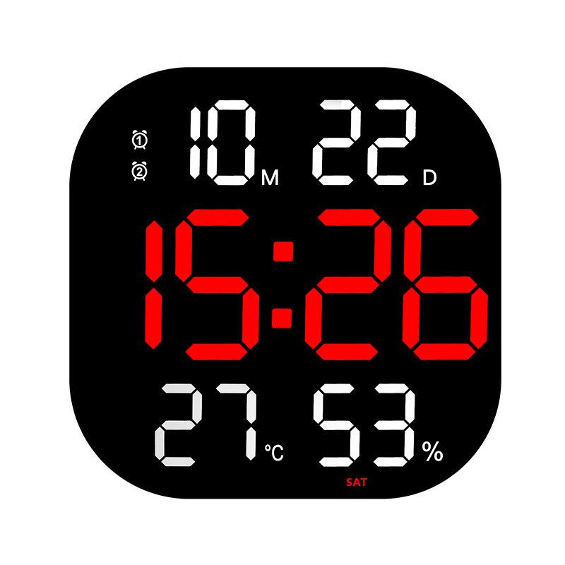 LED Acrylic Decorative Gym Wall Clock with Countdown Timer for Living Room