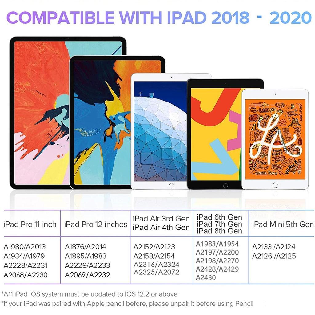 Stylus Pen For Pencil iPad Pencil For iPad 2022 2021 2020 2019 2018 Air 5 Magnetic Touch Screen Drawing Pen