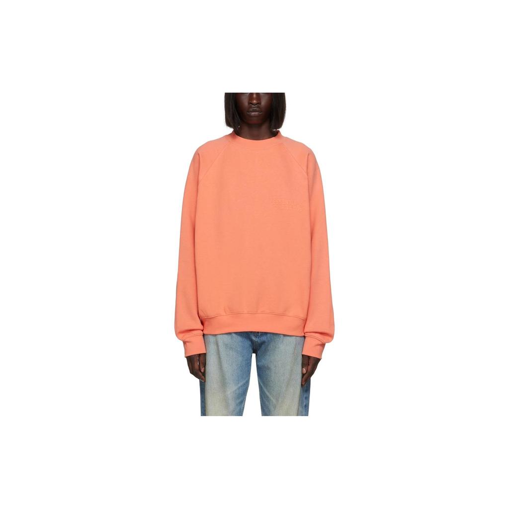 Fear of God Базовая футболка с круглым вырезом 'Коралловый' Унисекс 192SU222042F