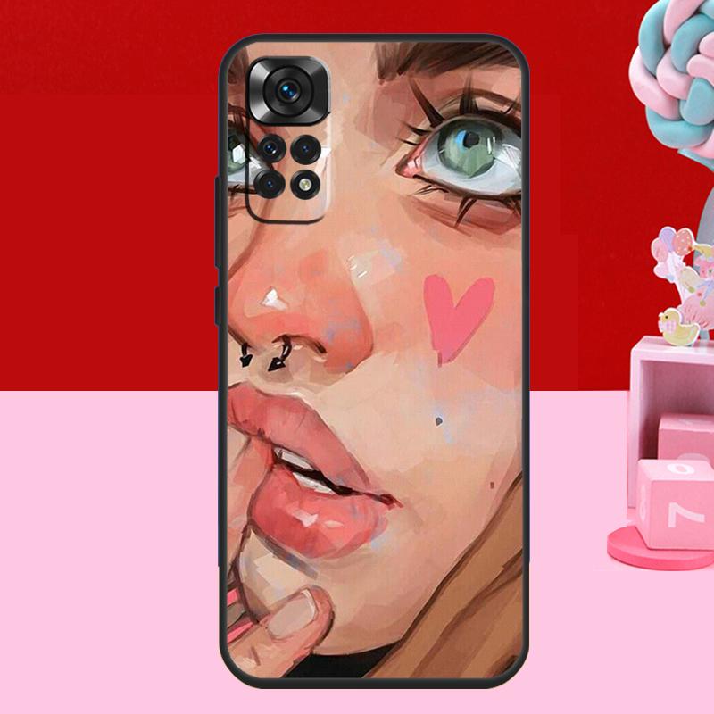 Чехол Maria Becerra для Xiaomi Redmi Note 14 13 12 11 10 15 Pro Plus Redmi 15 C 13C 10C 12C 14C Мягкая накладка