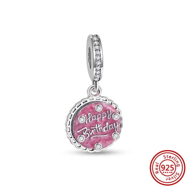 100% стерлингового серебра 925 пробы, подвеска для мамы, бусины в форме сердца навсегда, подходят оригинальные модные подвески, браслет, ювелирные изделия своими руками, подарок на день матери