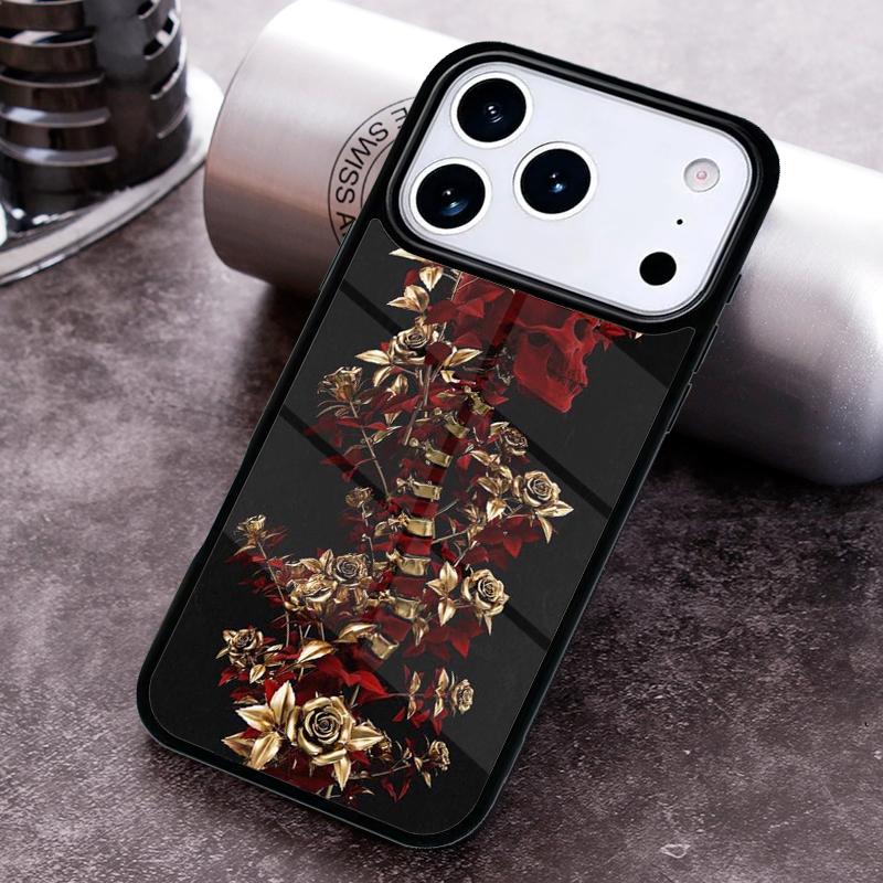 Чехол для телефона HUMAN ANATOMY сердце цветок для iPhone 17 16 15 Pro Max Air 14 13 12 11 Plus Ударопрочный чехол