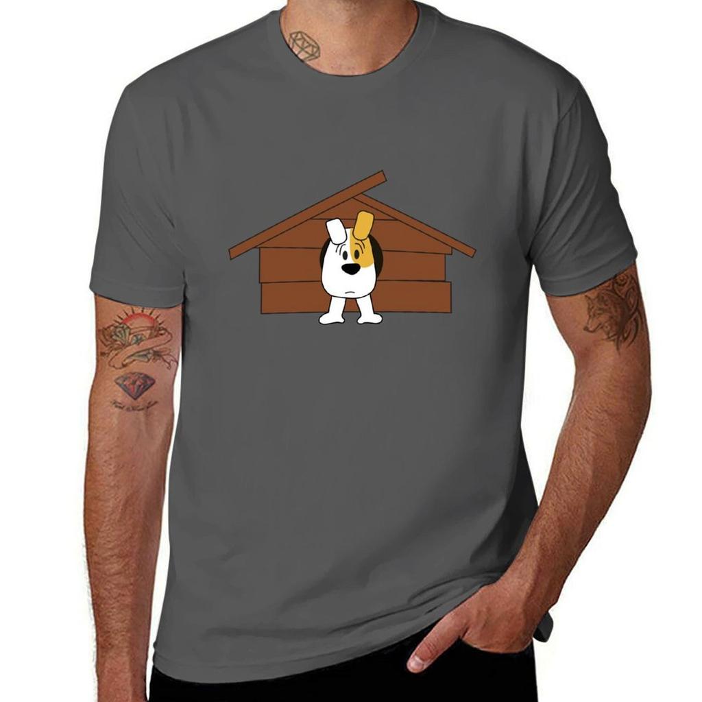 Reksio doggie, Bolek & Lolek T-Shirt Simple Line Art Print Tee