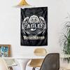 Philadelphia Eagles Custom Your Name Wall Decor Tapestry Art For Pet Memorial Birthdaywedding Party Backdrop Family Gift