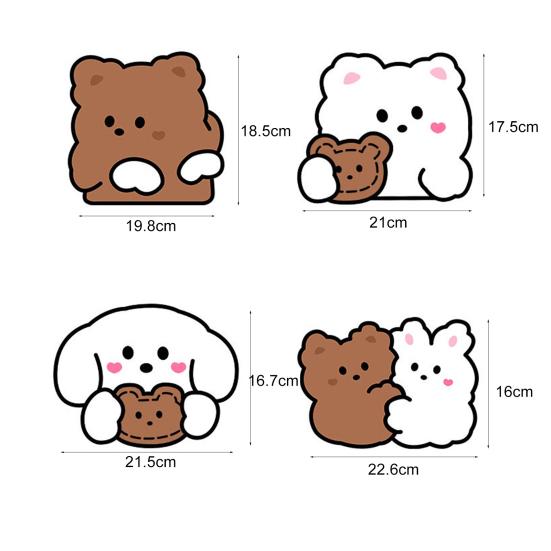 Коврик для мыши с мультяшным рисунком Прекрасный силиконовый коврик для мыши с мультяшным рисунком