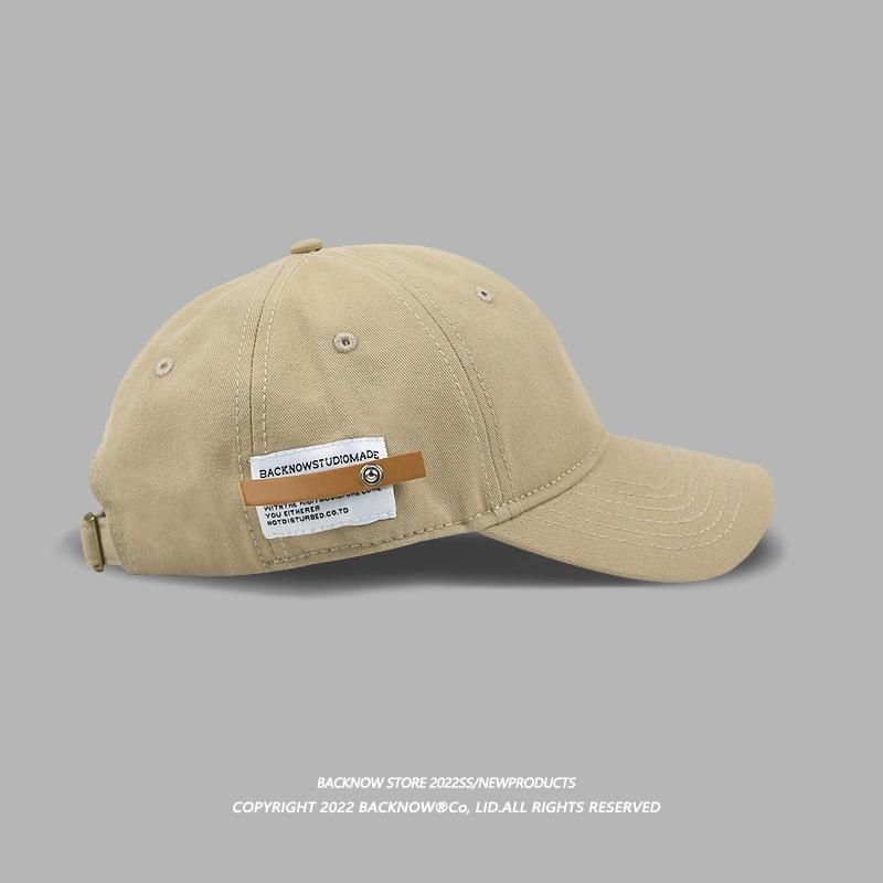Trendy Brand Big Head Circumference Retro Summer Baseball Cap Women'S Versatile Face Small Cap Men'S Japanese Soft Top Hat