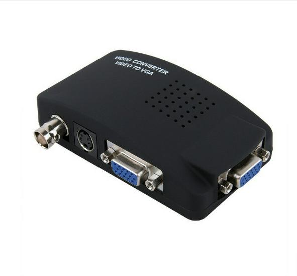 Видеоконвертер AV в VGA/BNC - Адаптер RCA для монитора