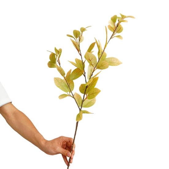 Декоративное искусственное растение без полива, не выцветает, цветочная композиция, имитация эвкалипта, реквизит для фотосъемки