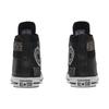 Converse Chuck Taylor All Star Шнуровка Плоский каблук Высокие эспадрильи Женские Черные