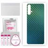 apgo Protective Skin Sticker for the Back Compatible with Huawei Nova 5 Pro, Wrap Film, Foil, Vinyl - Pattern Carbon Chameleon CAKA1