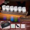 Красочные цифровые часы в стиле RGB Nixie Tube - Настольное украшение DIY и электронный будильник для киберспортивных комнат и праздничных подарков