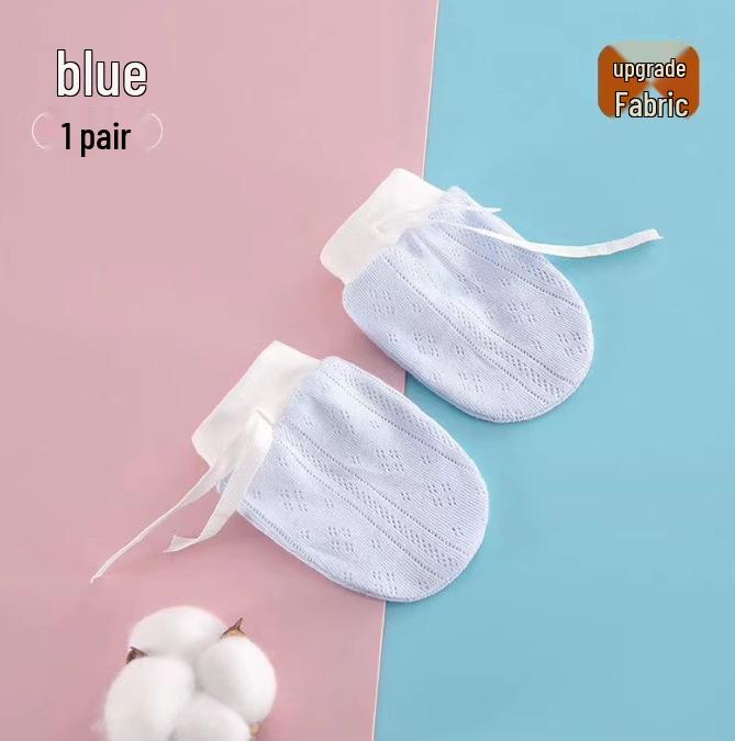 Осенне-зимние варежки и носки для новорожденных против царапин