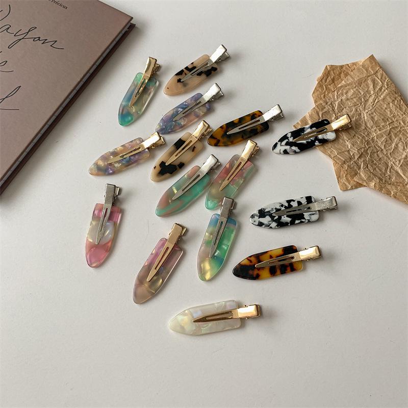 Korean Seamless Duckbill Hairpin - Summer Hair Clip for Bangs and Broken Hair