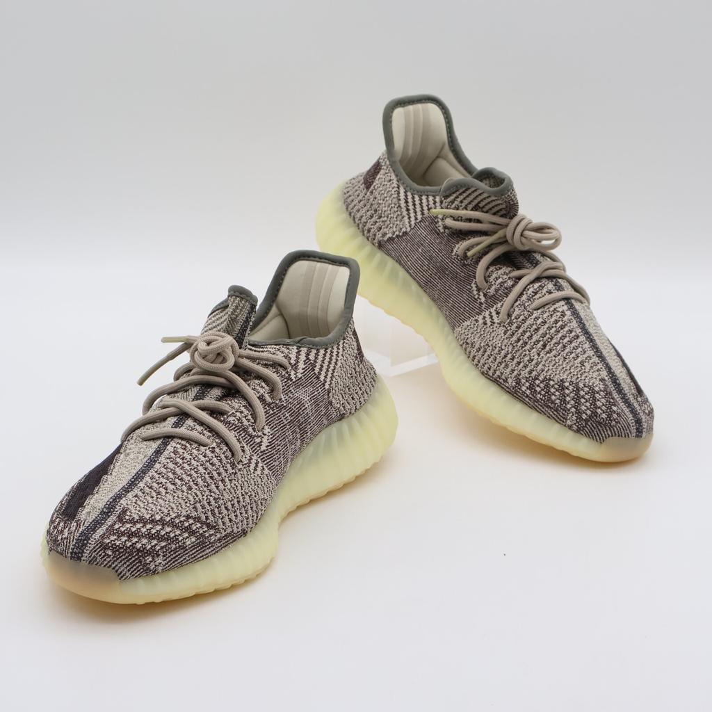 FZ1267 adidas Yeezy Boost 350 V2 Zyon Бежевый Коричневый Серый Сетка Белый (Мужской)