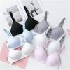 Teenager Girls AB Cup Underwear Ladies Wireless Seamless Grather Bra Girls Breatahble Training Bra