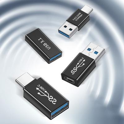 Ноутбук Штекер-Гнездо Удлинитель OTG Адаптер Конвертер Type C на USB 3.0 USB 3.1